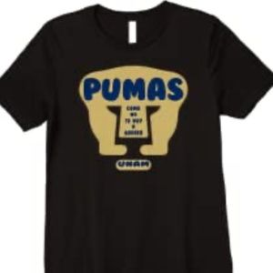UNAM Mexico City Pumas mascot t-shirt